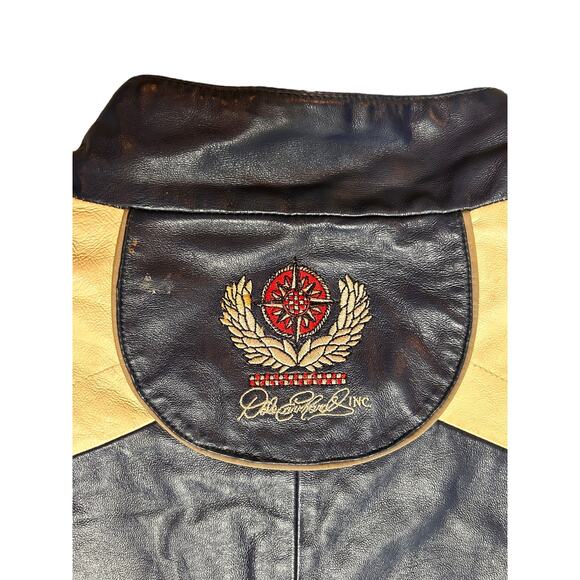 Vintage Nascar Dale Earnhardt Budweiser Racing Leather Jacket - Picture 7 of 13